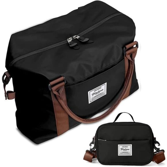 WOMENS Travel Bags B-Black with Toiletry Bag